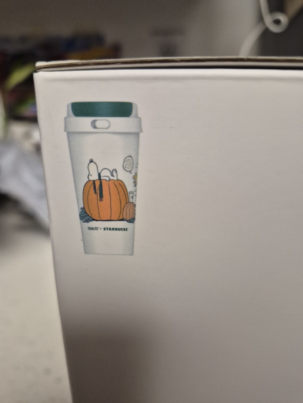 Starbucks Peanuts Ceramic Tumbler - Picture 2 of 3